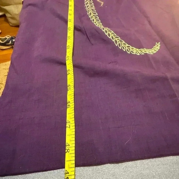 Kiyomi of Hawaii Purple Ruched Muu Muu - Picture 7 of 7